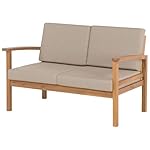 Patioco Manila Lounge-Set Akazienholz Taupe