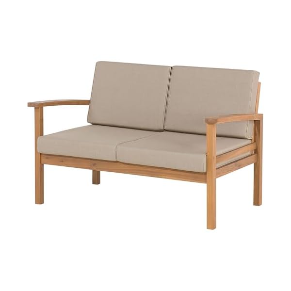 Patioco Manila Lounge-Set Akazienholz Taupe