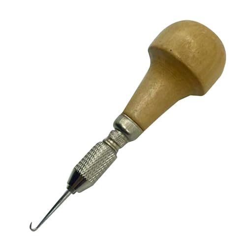 Herramienta de cuerda para raqueta de bádminton – Pinza de enhebrado, mango de agarre, herramientas de gancho | Dispositivo de tensado DIY para raquetas de Shuttlecock, equipo de tenis de squash con