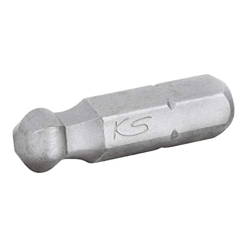 KS TOOLS 911.3700 1/4" Bit hex, 25mm, with ball end, 2, 5mm, Colour