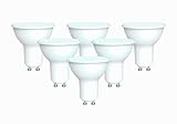 focos en serie de una casa Bombilla LED 4.5W GU10 SMD blanco Plástico 4000K 6uds/pack