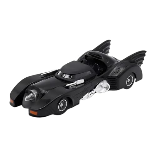 Image of PLUSPOINT DieCast Metal Black Bat Super Hero Metal Cars Set Pull Back 2 Pc Vehicles, Racing Cars with Lights and Music, Die-Cast Car Set for Kids and Adult, Cake Decorations Topper Birthday Gift