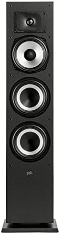 Polk Audio Monitor XT60 Tower Speaker - Hi-Res Audio Certified, Dolby Atmos, DTS:X & Auro 3D Compatible, 1" Tw