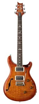 PRS SE Custom SEMI-HOLLOW 2017年製 PRS SE Custom 24 Semi-Hollowbody Piezo, Vintage Sunburst
