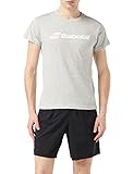 babolat tennisschuhe 60% Baumwolle - 40% Polyester Babolat Herren 4MP1441-3002 T-Shirt, High Rise Heather, M