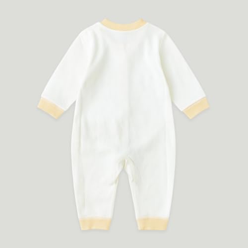 Image of Kidbea Soft Cotton Unisex Baby Onesie Romper | Cute & Multiple Prints Full Sleeve Sleepsuit for Infant | Comfortable Trendy Bodysuit