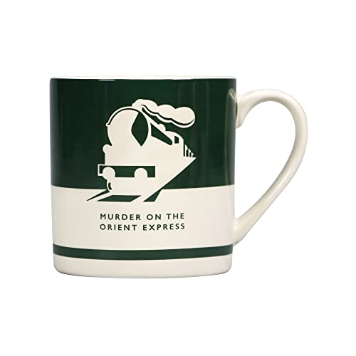 Half Moon Bay Agatha Christie - Taza diaria - Taza de Agatha Christie - Murder On The Orient Express
