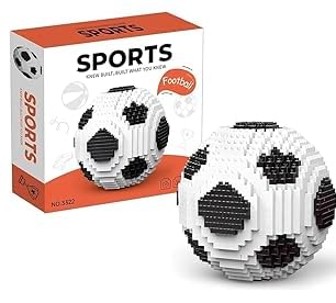 Kits de Construction de Football, Jouets de Construction Pädagogisches Spielzeug, Puzzle 3D Football Jouets Enfant Convient aux Adultes et aux Enfants Mitgebsel Kindergeburtstag Gastgeschenke Kits de Construction de Football, Jouets de Construction Pädagogisches Spielzeug, Puzzle 3D Football Jouets Enfant Convient aux Adultes et aux Enfants Mitgebsel Kindergeburtstag Gastgeschenke