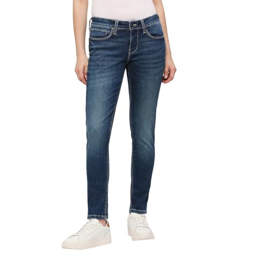 Pepe Jeans Women's Skinny Fit High Rise Jeans