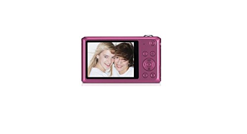 Image of Samsung DV150F 16.2MP Smart WiFi Digital Camera with 5X Optical Zoom and 2.7-inch Front and 1.5-inch Rear Dual LCD Screen (Pink), 4GB Card, Camera Case