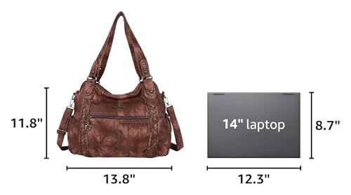 Image of Angel Barcelo Purses for Women Soft PU Leather Shoulder Bag Crossbody Purse and Handbags