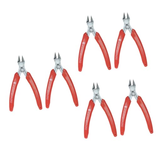 Mipcase 3sets Handy Wire Stripper Pliers Nail Puller Flush Cut Pliers Wire Crimper Cutting Tool for Diy 2pcs*3
