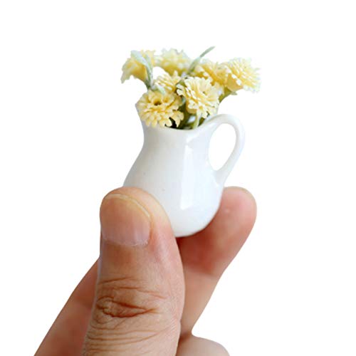 floatofly Miniatur Puppenhaus Modelle DIY Dekor Puppenhaus Kit Simulation...