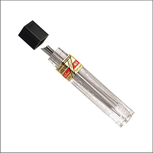 Grafites 2 tubos 0.5mm 4B Pentel