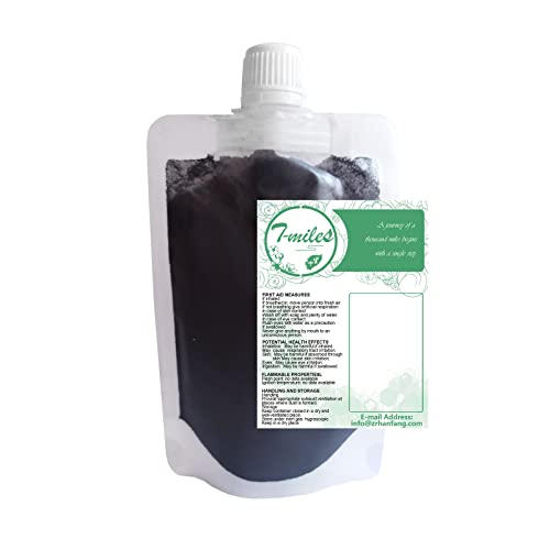 T-MILES Black Iron Oxide,Black Iron Oxide Mineral Pigment,Pigments for Artistic and Decorative Painting, Concrete, Lime, Plaster, Masonry and Paint Products (100g/Bag)