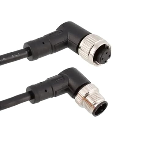 Câble M12 4 broches mâle femelle pour éliminer les interférences de capteur