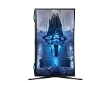 Samsung Ecran PC Odyssey Neo G7 32" 165Hz, 1ms, Dalle VA - MiniLED Incurvé 1000R, Résolution UHD 4K 3840 x 2160,1 000 000:1, 300cd/m², FreeSync Premium Pro, Pied Ajustable, HDMI, DisplayPort - 10
