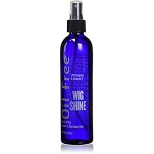Oil-Free Wig Shine Spray, 8 Ounce