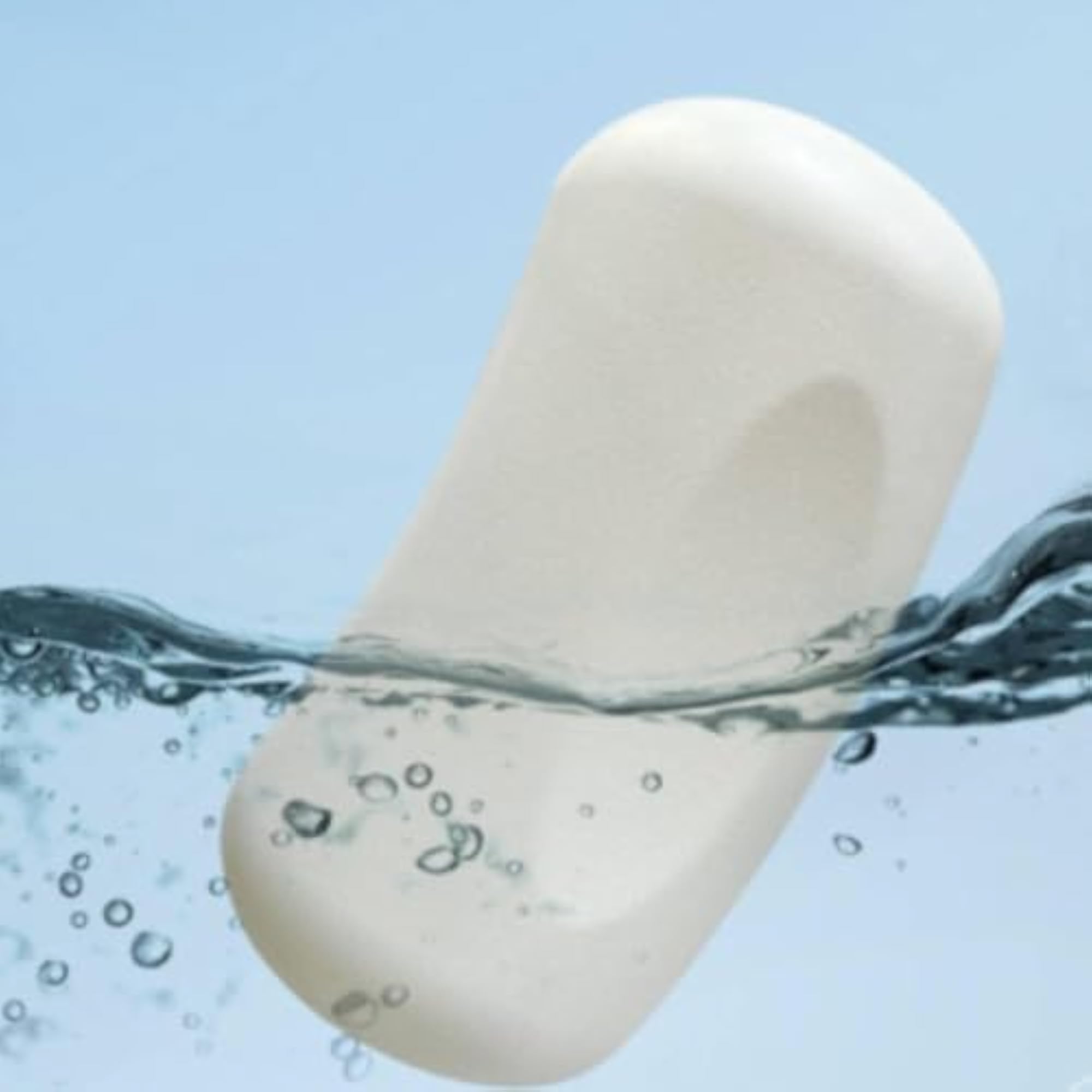 Contoured Waterproof Bath Pillow with Suction Cups