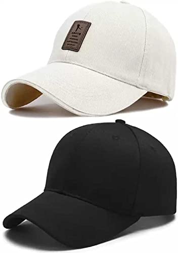 A Brand Adjustable Unisex Cap for Men and Women Freesize Baseball Caps| Summer Caps (Pack of 2)-image-3