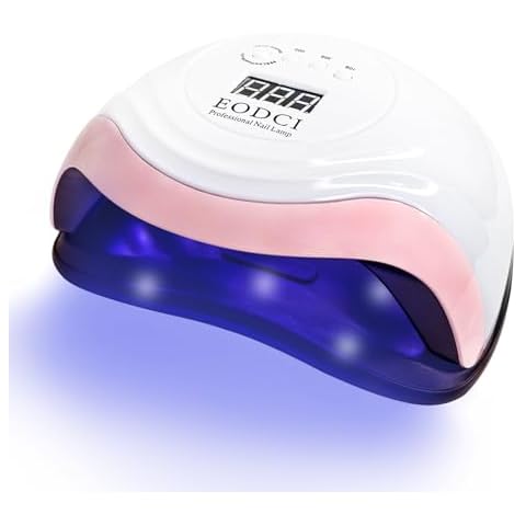 eodci 168W UV LED Nail Lamp, UV Light for Nails Dryer for Gel Nail Polish Curing Lamp, Auto Sensor, Professional Nail Light,Compatible with All Gel Types Cover