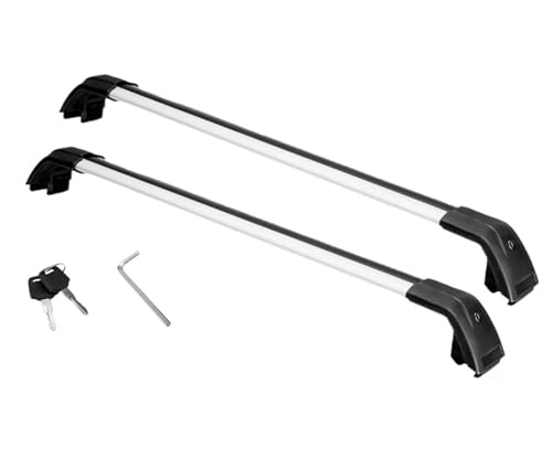 Barres de toit transversales Subaru Forester 2025 aluminium verrouillables pour rails longitudinaux