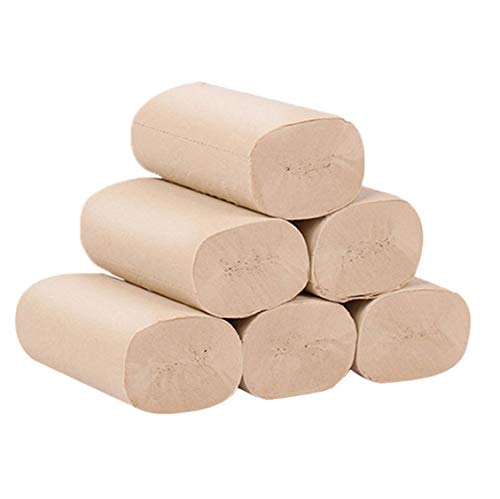 Roll Paper Tissue Paper Towel Roll Hot Sale 6 roll packs Kitchen Toilet Paper 4 Layer Thickened Household Paper Home Tissue 6 orders
