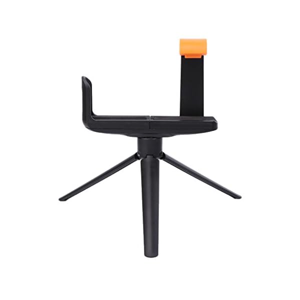 WT-DDJJK Gimbal Kamerastativ, Universal Black Plastic Stativ Handy Kamera Rotation Desktop Base Support – Bild 5