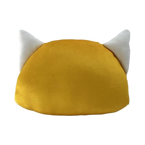 Image of Northwest Aggretsuko Rage Face Cloud Pillow 12 inch - Plush Cartoon Stuffed Toy for Kids & Adults, Cute Character Throw Pillow