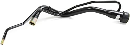 Evan-Fischer Fuel Tank Filler Neck Compatible with Toyota Corolla/Prizm 93-97 Steel Black