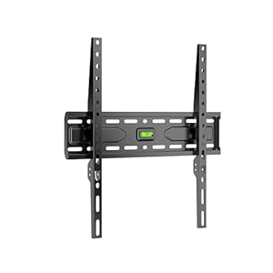 Philips Universal Flat to Wall TV Mount, Fits 32-75 Inch LCD/LED TVs, VESA Compatible 75x75-400x400mm, Max 45kg, Space-Saving Design, Easy Installation