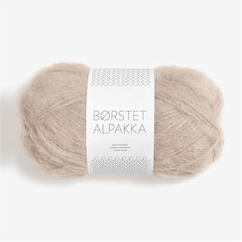 Lotus Yarns 50g / 110m / Ball Brushed Alpaca Hand Knitted Crochet Sweater Yarm for Autumn Winter (3021) Cover