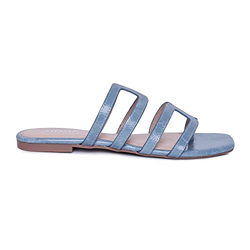 Image of Mode By Red Tape Womens Mrl239 Open Toe Flat