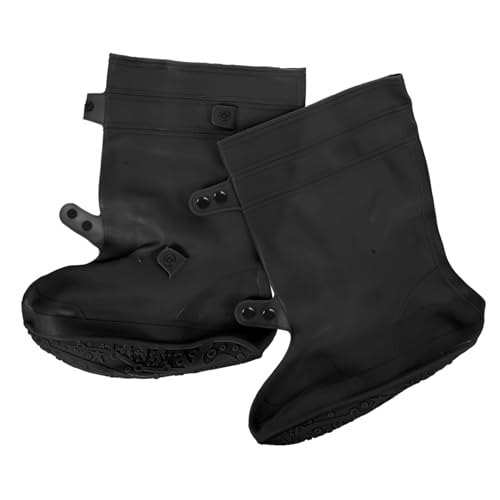 Healifty Shoe Cover for Rain Boots Reusable Hiking Shoe Covers for Men Women Anti-slip