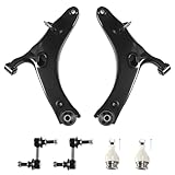 Tiezful 4PCS Front Lower Control Arm Fits for Subaru Crosstrek 2016 2017, for XV Crosstrek 2013 2014 2015 Suspension Kit w/Ball Joint Sway Bar Stabilizer Link RK623560 RK623561 K750084