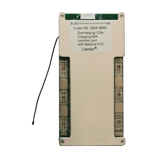 BMS 5S 18V 18650 circuit imprimé PCB 60A avec équilibreur NTC pour batterie d'outils - 7