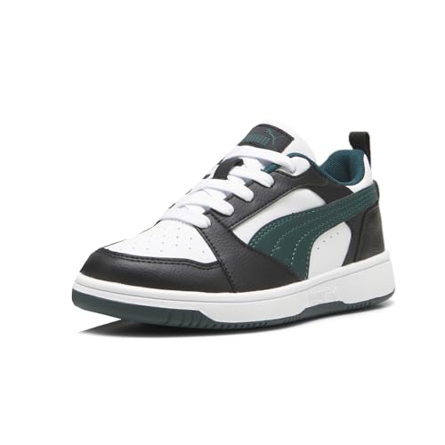 PUMA Kids Boys Rebound V6 Lo Lace Up Sneakers Shoes Casual - Black2