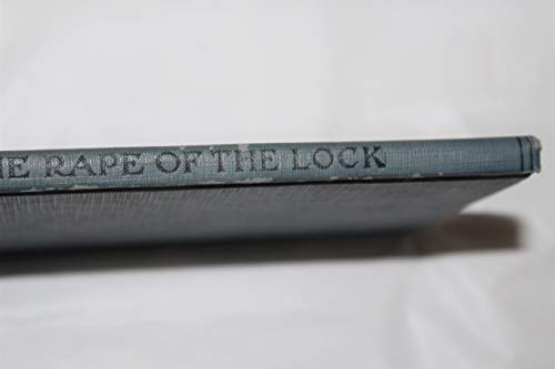 The Rape of the Lock and Essay on Man and Epist... B001PDGKQE Book Cover