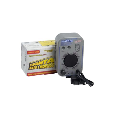 Zebu, R1862, Aparelho Espanta Rato e Morcego Repelente Ultrasônico Galpão