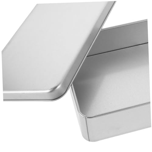 Caja organizadora Veemoon 2 piezas plata con tapa miniatura 3