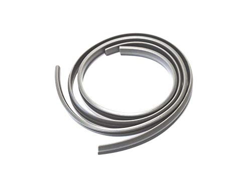  COPPIA PROFILI GRIGI CALANDRA FRONTALE LAMBRETTA TV LI LIS SX