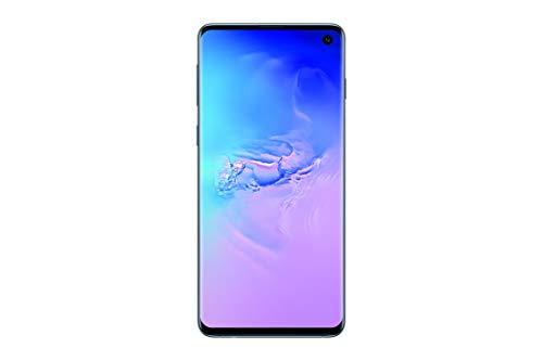 Samsung Galaxy S10 128GB / 8GB RAM SM-G973F Hybrid/Dual-SIM (GSM Only, No CDMA) Factory Unlocked 4G/LTE Smartphone - International Version (Prism Blue)