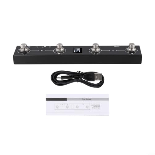 Controlador MIDI con chasis de metal y 4 interruptores programables con host USB 3