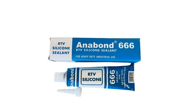 Anabond 666 RTV Silicone Sealant – High Temperature Industrial Grade Silicone Adhesive | Heavy Duty RTV Sealant for Automotive & Electrical Applications-image-9