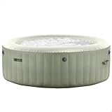Intex 6-Person Olive Green Round Bubble Spa Set 28428NP (Inflated 216cm x 71cm)...