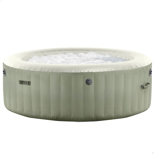 Intex 6-Person Olive Green Round Bubble Spa Set 28428NP (Inflated