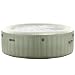 Intex 6-Person Olive Green Round Bubble Spa Set 28428NP (Inflated 216cm x 71cm)