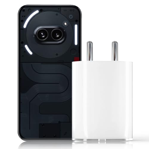 Image of Original 45 Watt PD Fast Charging Adapter Compatible with Nothing Phone 2 /Phone 1 Adapter Only [CH225 LY9529, White