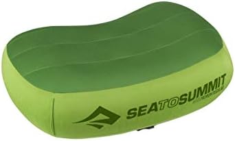 Sea to Summit Aeros Premium Inflatable Travel Pillow, Regular (13.4 x 9.4), Lime