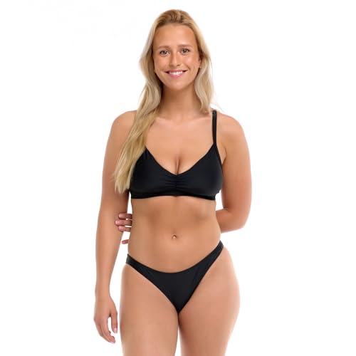 Body Glove Women's Standard Basic Solid Fuller Coverage Bikini Bottom Swimsuit4